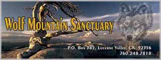 Wolf Mountain Sanctuary logo